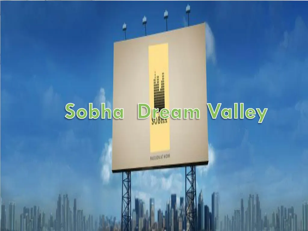 sobha dream valley