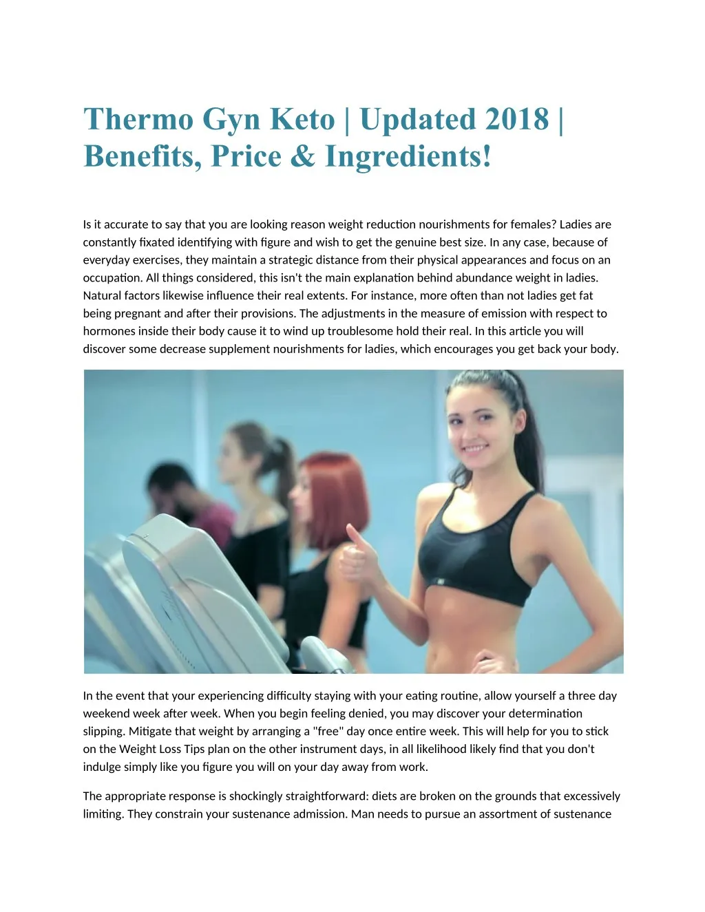 thermo gyn keto updated 2018 benefits price