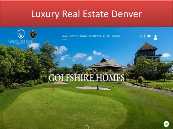 Luxury real estate denver