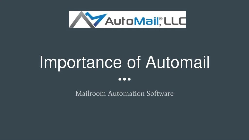 importance of automail