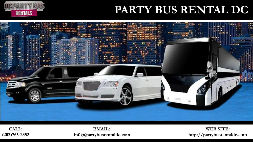 party bus rental dc