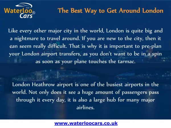 Airport Transfers London