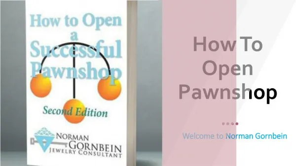 How To Open Pawnshop - Normangornbein