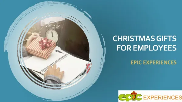 Christmas gifts for employees - Epicexperiences.ca