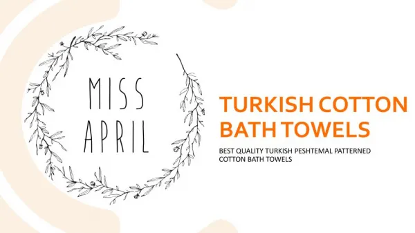 Best Turkish Cotton Bath Towels - MissApril