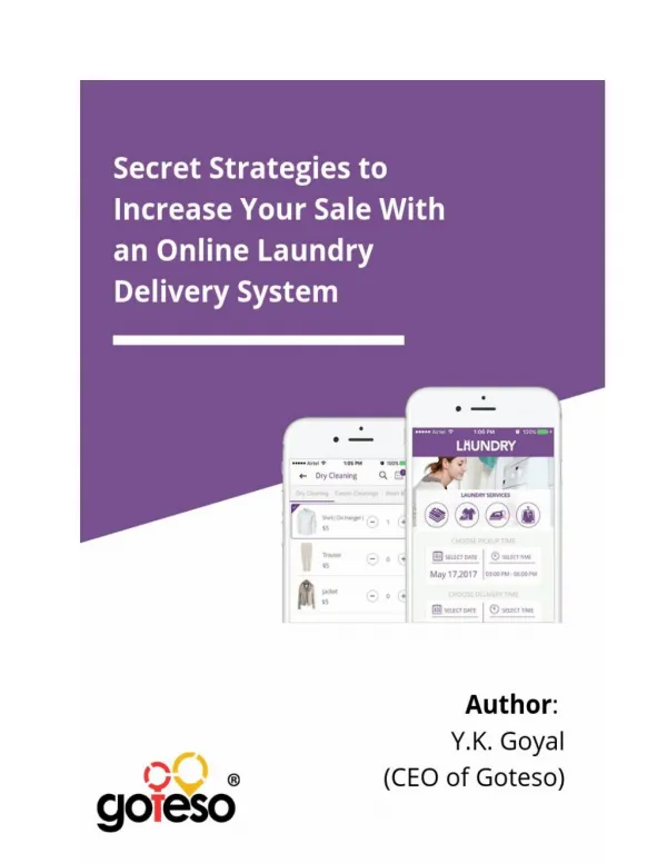 Secret Strategies to Increase Your Sale With an Online Laundry Delivery System