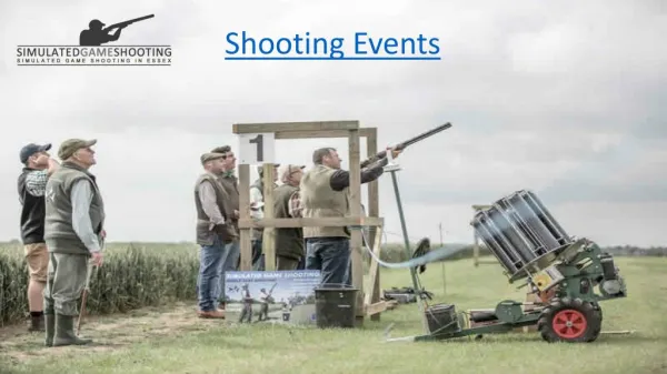 Shooting Events Essex
