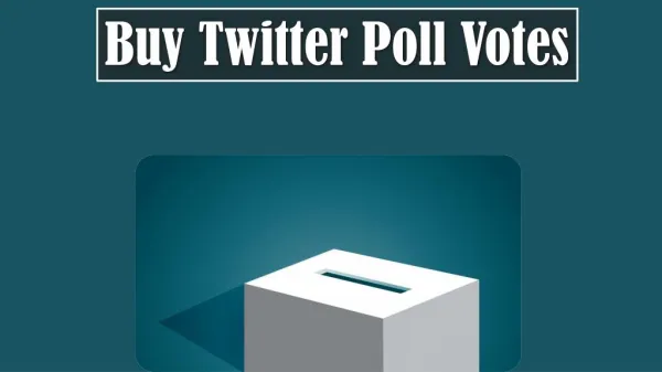 Be Super Famous by Buying Twitter Poll Votes
