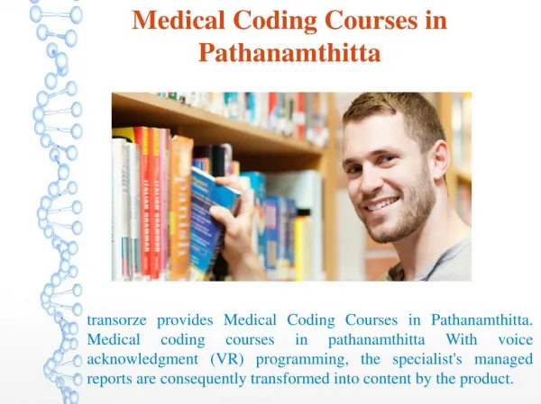 Medical Coding Courses in Pathanamthitta