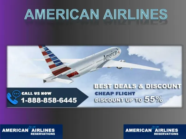 American Airlines Reservations Official Site