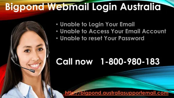 Bigpond Webmail Australia 1-800-980-183 | Safe Way To Solve Login Issue