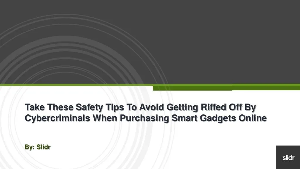 take these safety tips to avoid getting riffed