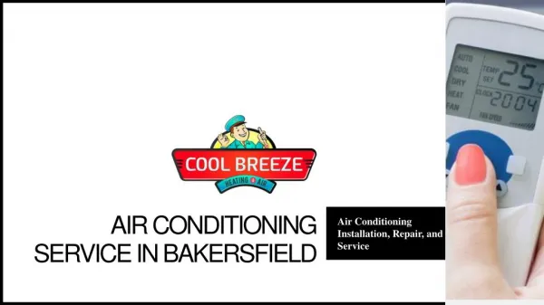 Air Conditioning Bakersfield - Cool Breeze Heating & Air