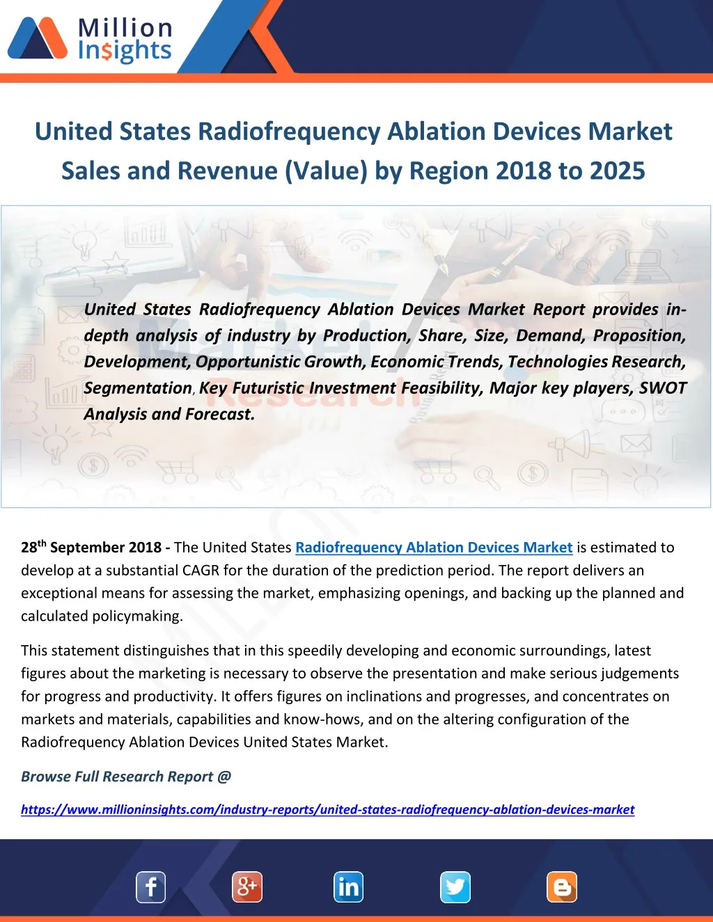 united states radiofrequency ablation devices