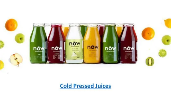 Benefits of Drinking Fresh Cold Pressed Organic Juice