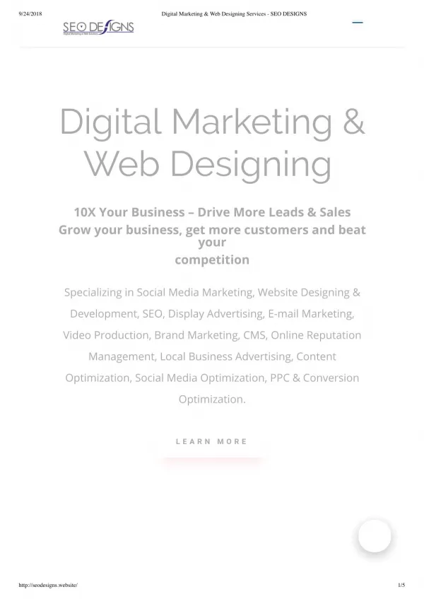 seo designs : digital marketing and web designing