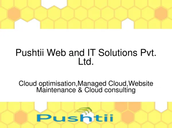 Pushtii Web and IT Solutions Pvt. Ltd