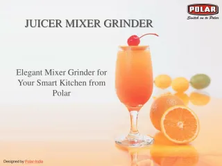 Explore and Buy the Best Mixer Grinder Online Now - slide 1