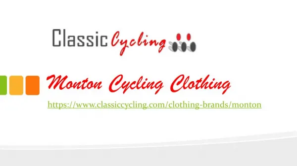 Monton Cycling Clothing