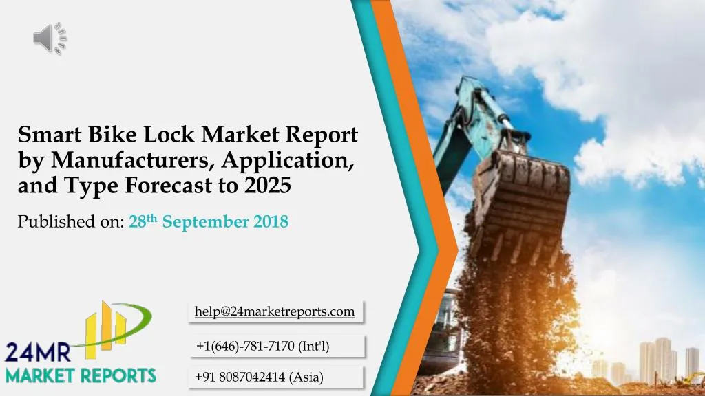smart bike lock market report by manufacturers application and type forecast to 2025