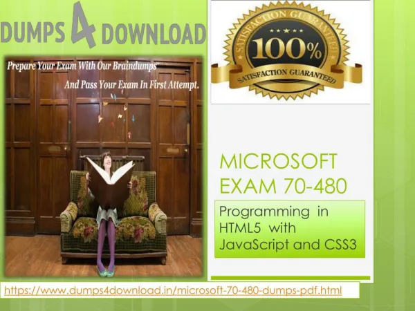 Dumps4download |Free Microsoft 70-480 Exam Dumps with PDF, 100% Pass