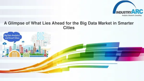 Big Data Market In Smarter Cities