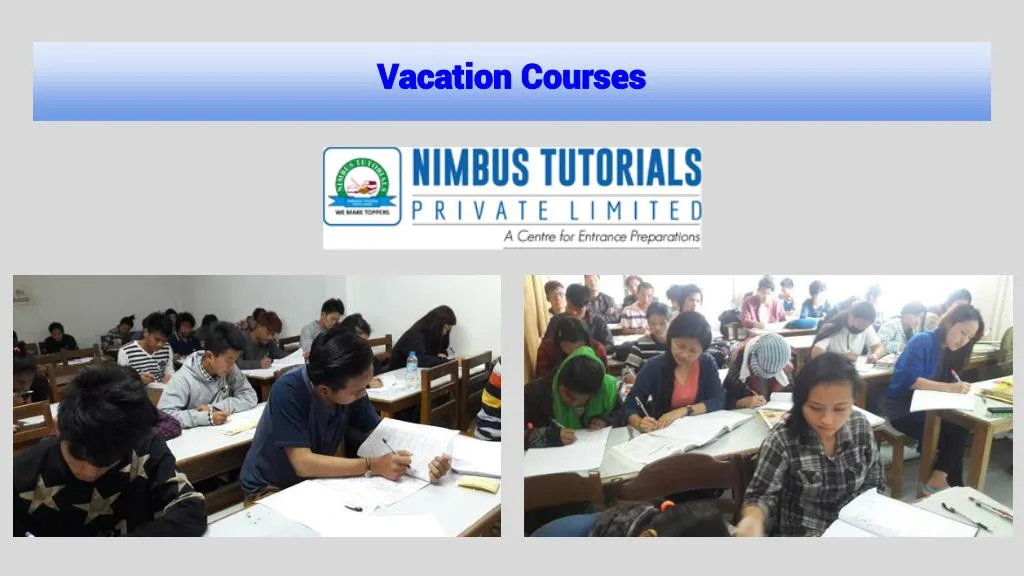 vacation courses