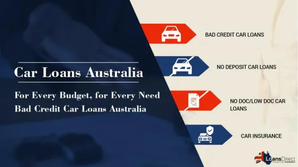 Car Loans Melbourne - Loans Direct