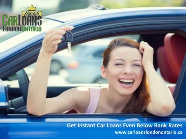 car loans london Ontario