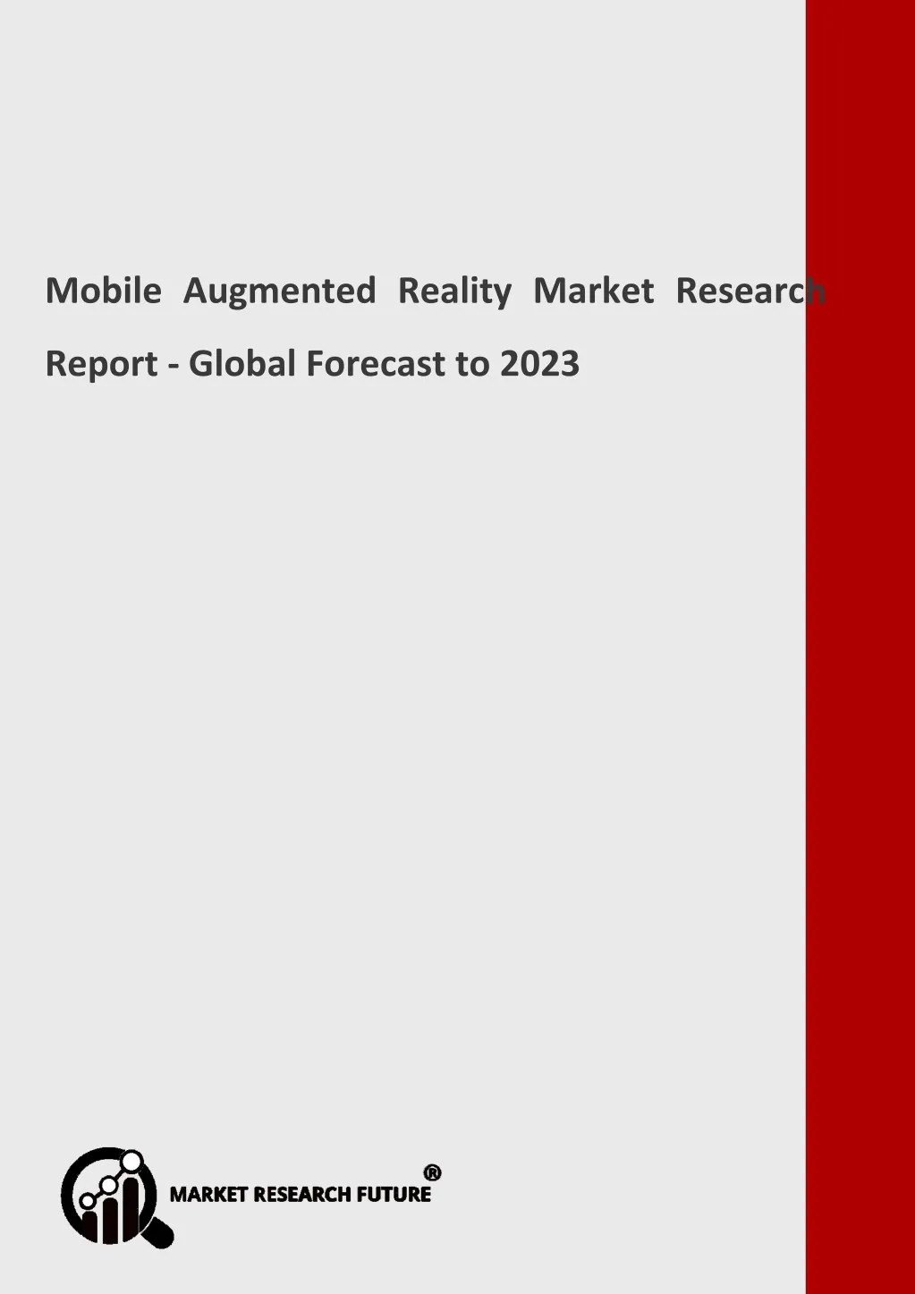 mobile augmented reality market research report