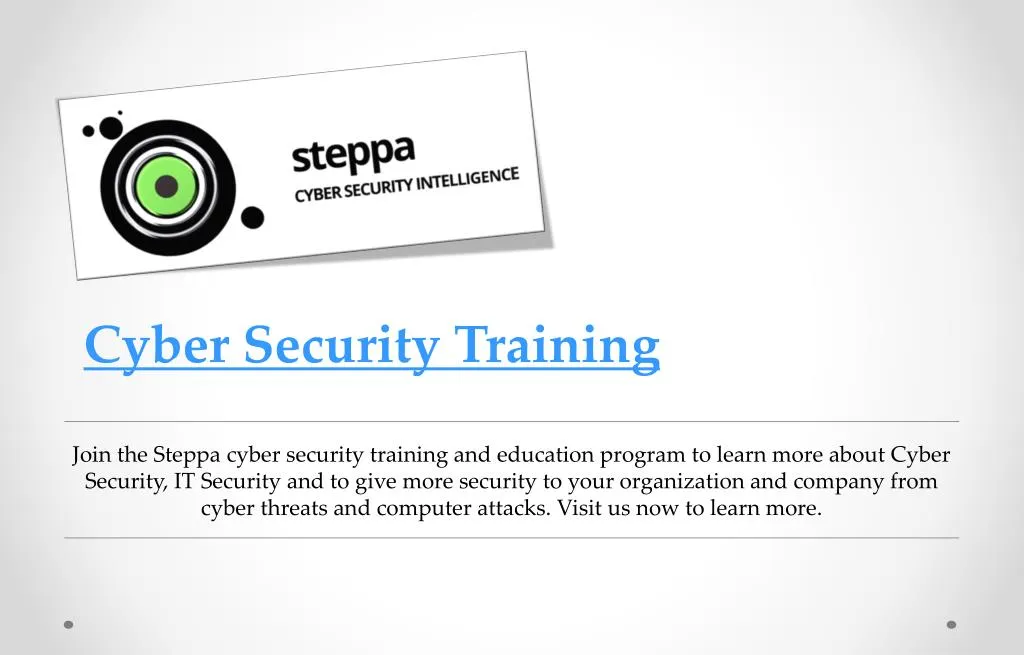 cyber security training