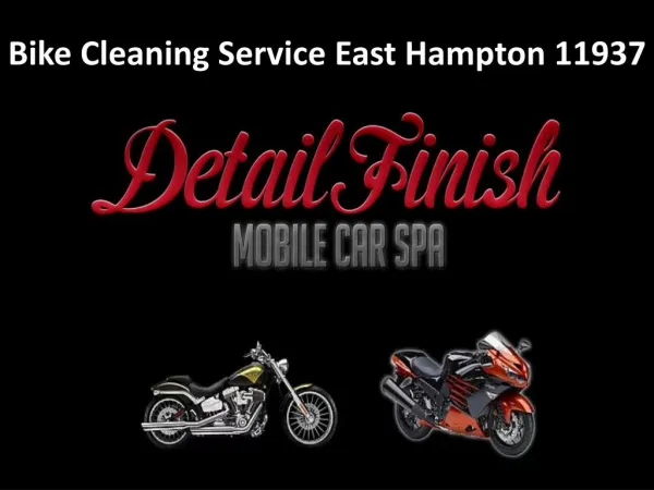 Bike Cleaning Service East Hampton 11937