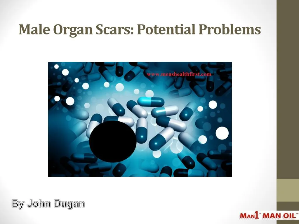 male organ scars potential problems