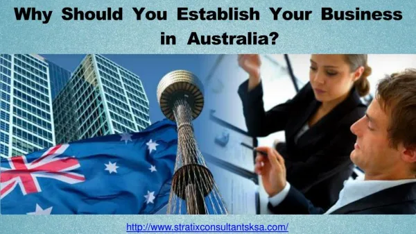 Why Should You Establish Your Business in Australia?