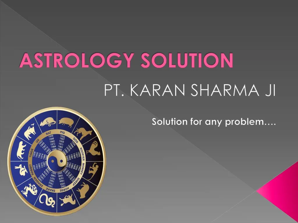 astrology solution