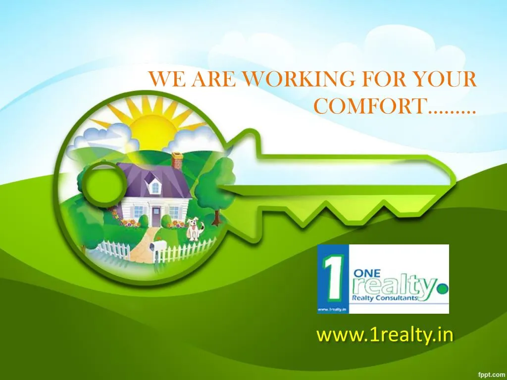 we are working for your comfort