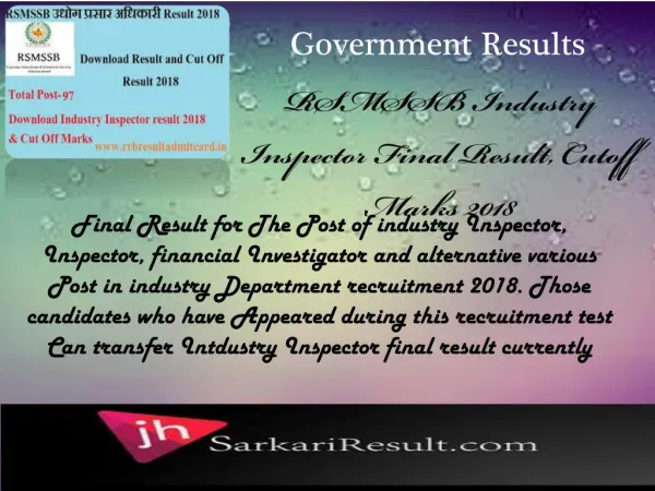 government results