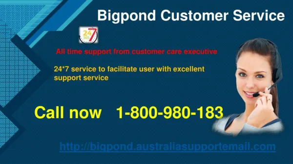 Customer Service Bigpond|1-800-980-183 For Account Error