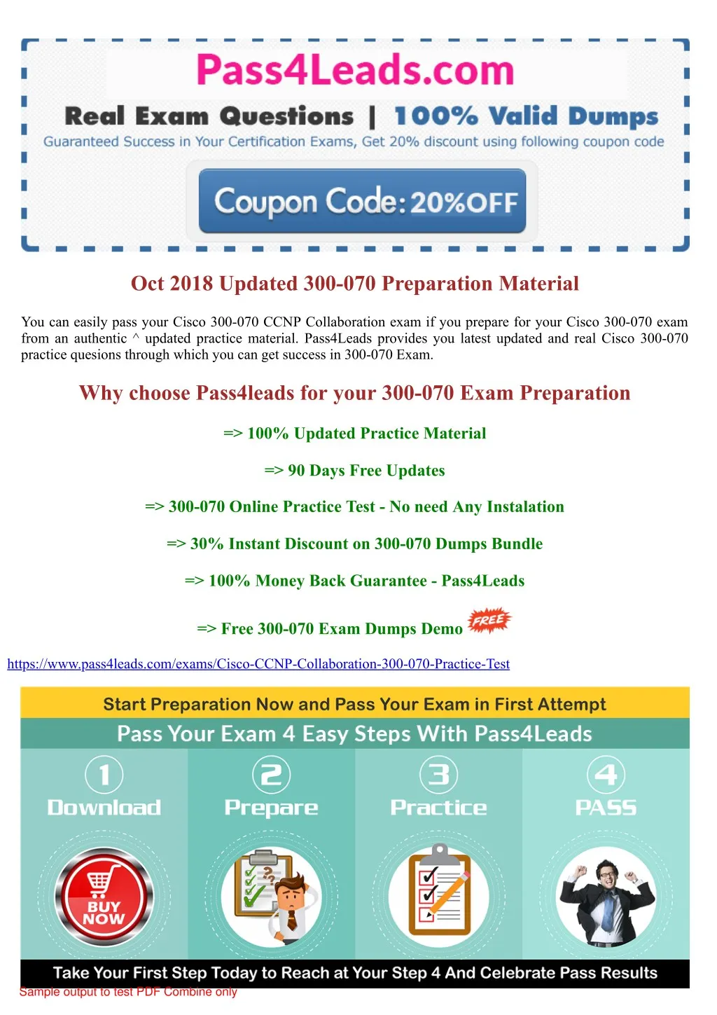 oct 2018 updated 300 070 preparation material
