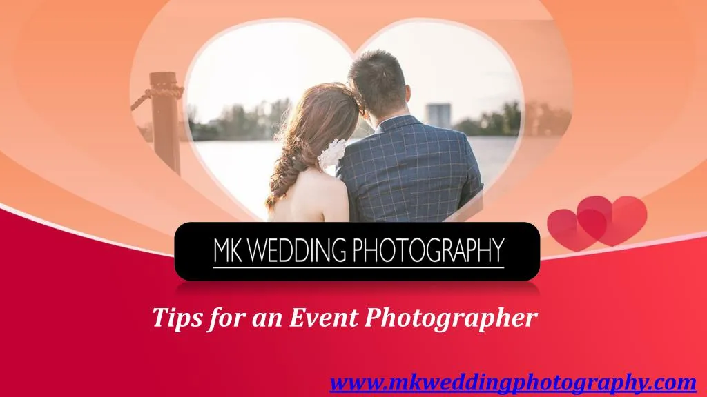 tips for an event photographer