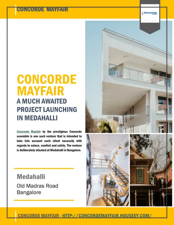 Concorde Mayfair | Medahalli | Launching 2, 3 BHK Apartments | Pros & Cons of staying in Self - owned and a rented prope