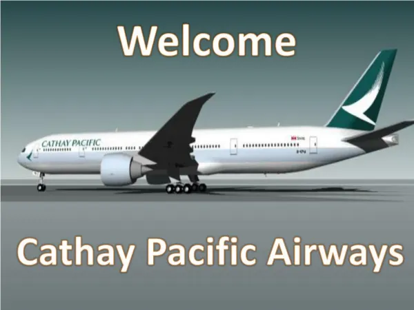 Cathay Pacific Airways Booking Number | Reservation & cancellation