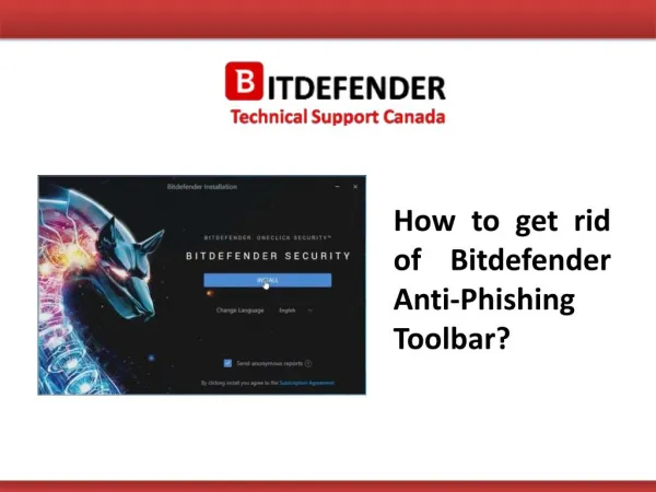 How to get rid of Bitdefender Anti-Phishing Toolbar