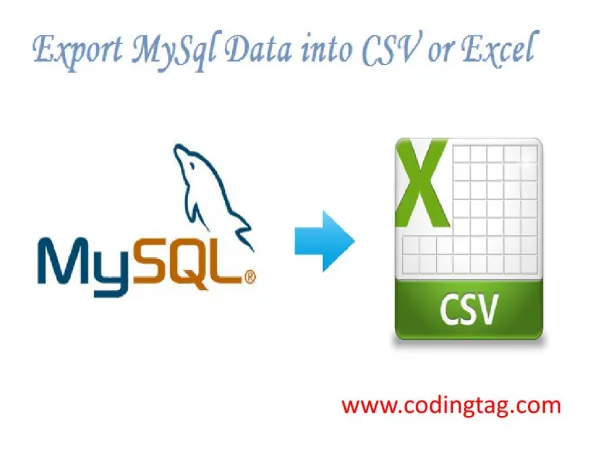 Export MYSQL Data to Excel in PHP