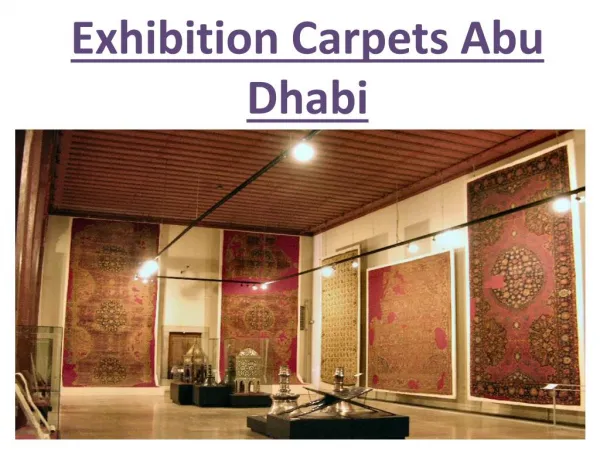 exhibition carpets in abu dhabi
