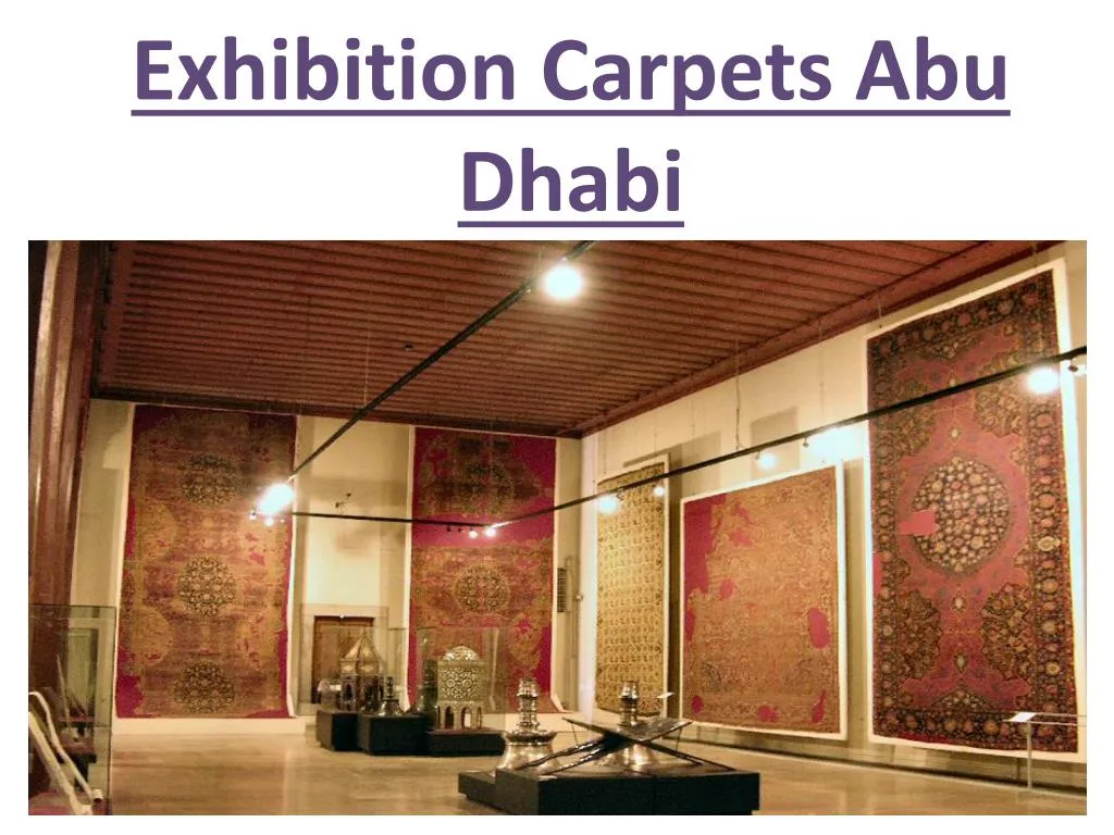 exhibition c arpets abu dhabi