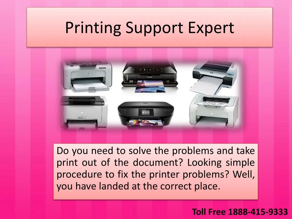 printing support expert