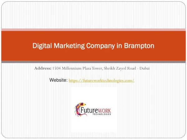 Digital Marketing Company in Brampton