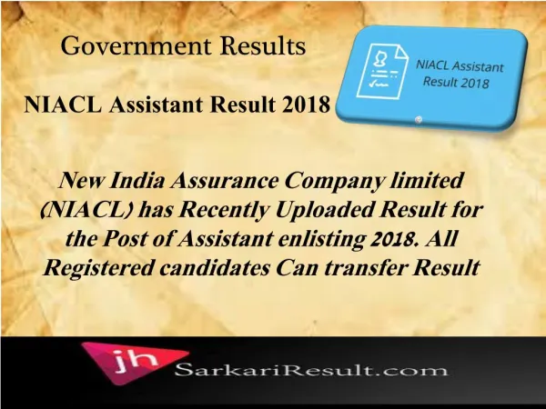 government results