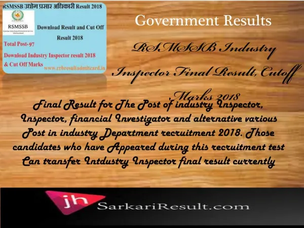 government results